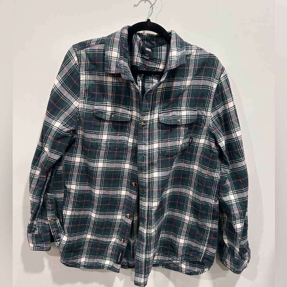 Mens Vans Flannel Size Large